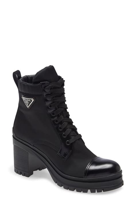 sale prada boots|prada block heel combat boots.